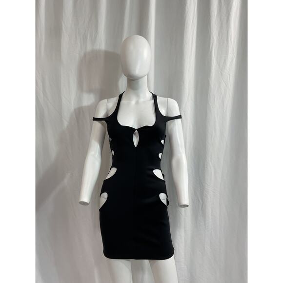 Mother Of All 'Stella' Black Cut Out Dress Size XS - Picture 2 of 5